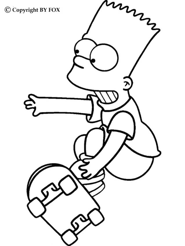 Featured image of post Dibujos De Los Simpson Para Colorear E Imprimir Es perfecto como una actividad para entretenerlos en las tardes