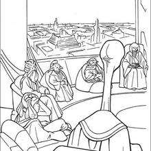 El Consejo de los Jedi - Dibujos para Colorear y Pintar - Dibujos de PELICULAS colorear - Dibujos para colorear STAR WARS - Dibujos para colorear JEDI STAR WARS