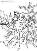 Asalto del Gigante - Colorear - Dibujos para colorear PERSONAJES FAMOSOS - Dibujos para colorear PERSONAJES COMIC - Dibujos para colorear SUPERHEROES - Spiderman para colorear