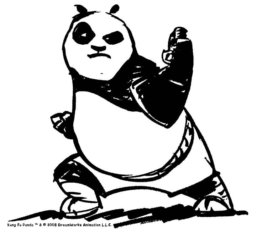 clipart kung fu panda - photo #39