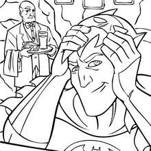 Alfred con Bruce Wayne - Dibujos para Colorear y Pintar - Dibujos para colorear SUPERHEROES - Dibujos para colorear BATMAN - Dibujos para colorear BRUCE WAYNE