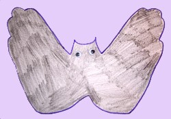Dibujar un murciélago - Dibujar Dibujos - Aprender cómo dibujar paso a paso - Dibujar dibujos ANIMALES - Dibujar animales CON TU MANO