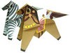 Caballos de papel 2D - Manualidades - Manualidades para ni�os - Papiroflexia - Origami - Papertoys - Papiroflexia 2D - SENCILLO - Animales 2D