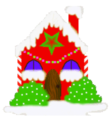 Gifs navideños CASAS - Dibujar Dibujos - Dibujos para DESCARGAR - GIFS ANIMADOS - Imagenes animadas para NAVIDAD