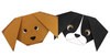Origami perros - Manualidades - Manualidades para ni�os - Manualidades para cada fiesta del a�o - Manualidades NAVIDAD - ORIGAMI DE NAVIDAD