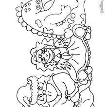 Dibujo de Navidad - Colorear - FIESTAS: dibujos para colorear - Dibujos para colorear NAVIDAD  - Colorear dibujos REGALOS DE NAVIDAD
