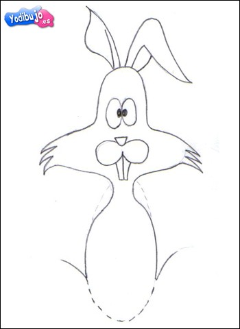 Aprender a dibujar conejo de pascua - es.hellokids.com