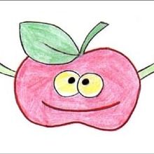 Dibujar las frutas
