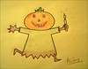 Dibujar Halloween - una calabaza - Dibujos - DIBUJAR - Dibujar para las fiestas - Dibujar personajes de Halloween
