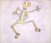 Dibujar Halloween - una calavera