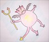 Dibujar Halloween - un diablo - Dibujos - DIBUJAR - Dibujar para las fiestas - Dibujar personajes de Halloween