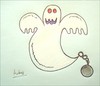 Dibujar Halloween - un fantasma - Dibujos - DIBUJAR - Dibujar para las fiestas - Dibujar personajes de Halloween