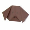 Papiroflexia PERRO DE PAPEL
