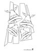 Dibujo para colorear gratis CAMPANAS ESCONDIDAS - Colorear - FIESTAS: dibujos para colorear - Dibujos para colorear PASCUA - Dibujos para colorear gratis PASCUA 