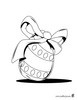 Dibujo para colorear gratis CAMPANAS - Colorear - Dibujos para colorear PASCUA - Dibujos para colorear gratis PASCUA 
