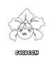 Dibujo Pokemon Goldeen - Dibujos para Colorear y Pintar - Dibujos para colorear MANGA - Dibujos para colorear POKEMON - Dibujos para colorear POKEMON AGUA