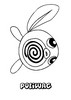 Dibujo Pokemon Poliwag - Dibujos para Colorear y Pintar - Dibujos para colorear MANGA - Dibujos para colorear POKEMON - Dibujos para colorear POKEMON AGUA
