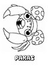 Dibujo Pokemon Paras