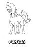Dibujo Pokemon Ponyta - Colorear - Dibujos para colorear PERSONAJES FAMOSOS - Dibujos para colorear POKEMON - Dibujos para colorear POKEMON FUEGO