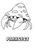 Dibujo Pokemon Parasect - Colorear - Dibujos para colorear PERSONAJES FAMOSOS - Dibujos para colorear POKEMON - Dibujos para colorear POKEMON BICHO