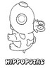 dibujo Pokemon Hippopotas - Colorear - Dibujos para colorear PERSONAJES FAMOSOS - Dibujos para colorear POKEMON - Dibujos para colorear POKEMON TIERRA