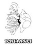 Dibujo Pokemon Tentacruel - Dibujos para Colorear y Pintar - Dibujos para colorear MANGA - Dibujos para colorear POKEMON - Dibujos para colorear POKEMON AGUA
