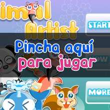 Juego en linea ANIMALES ARTISTAS - Juegos divertidos - Juegos en LINEA - Juegos en linea MASCOTAS VIRTUALES