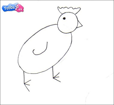 Aprender a dibujar pollito 