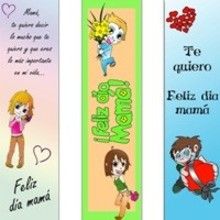 Marcapaginas DIA DE LA MADRE - Manualidades para ni&ntilde;os - Manualidades