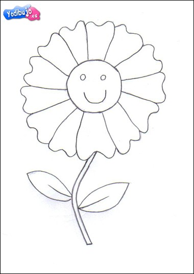 dibujar-dibujo-flor