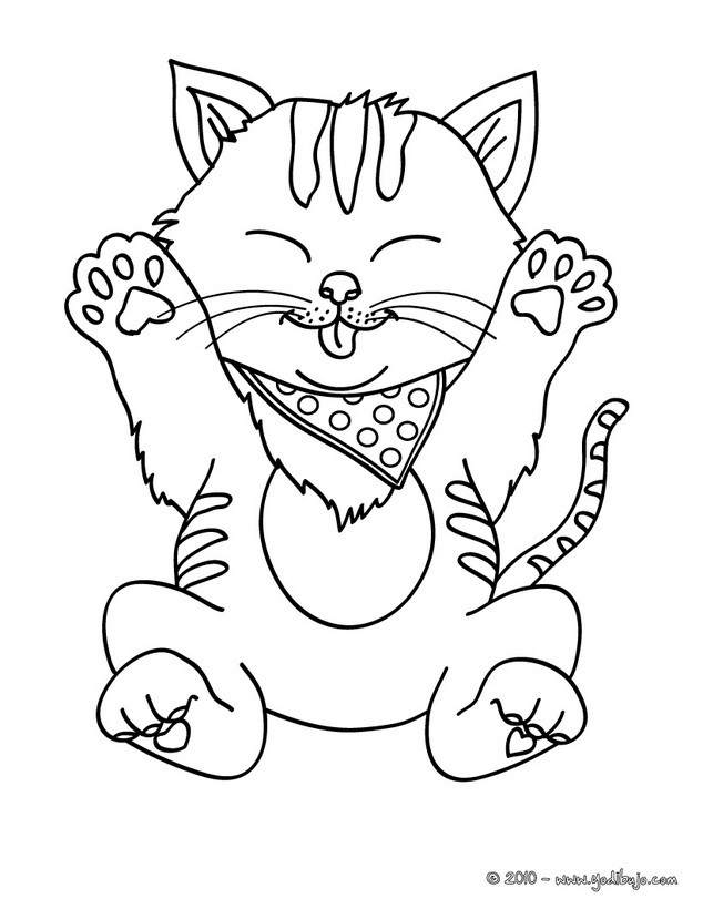 Dibujos Gatos Para Colorear 54 Dibujos De Animales Para Colorear Y