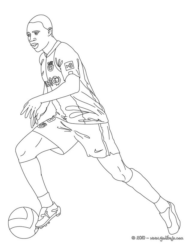 soccer star messi coloring pages - photo #7