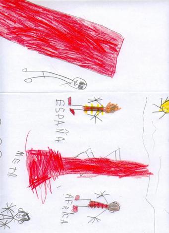 Paises olimpicos (Alvaro del Busto, 5 años)