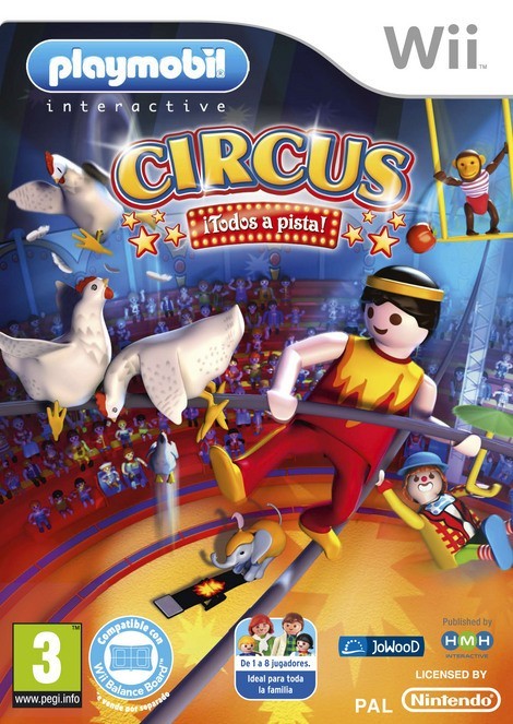 Playmobil Circus Wii - Juegos divertidos - CONSOLAS Y VIDEOJUEGOS