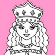 Dibujos de PRINCESAS para colorear - Dibujos para Pintar y Colorear