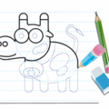 DIBUJOS ANIMADOS para aprender a dibujar - Dibujos infantiles