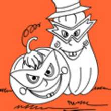 También en CALABAZAS HALLOWEEN para colorear