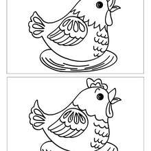 GALLINA busca las 10 diferencias