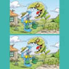 Juego de las diferencias JARDIN
