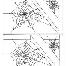 ARAÑA busca las 5 diferencias - Juegos divertidos - Juegos de DIFERENCIAS para niños - Juegos de buscar diferencias HALLOWEEN