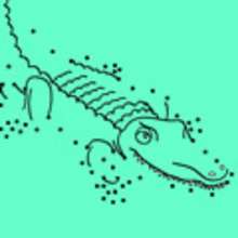 Juegos de puntos REPTILES - Juegos de UNIR PUNTOS - Juegos divertidos