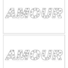 AMOUR busca las 5 diferencias