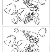 ANGEL DEL AMOR busca las 5 diferencias - Juegos divertidos - Juegos de DIFERENCIAS para niños - Juegos de buscar diferencias SAN VALENTIN - Juegos de pintar diferencias ANGEL DE SAN VALENTIN
