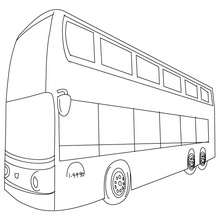 Dibujos Para Colorear Autobus Ingles Eshellokidscom