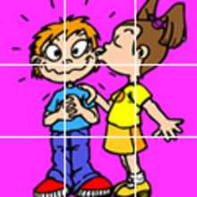 Puzzle CORAZON DIA DE SAN VALENTN