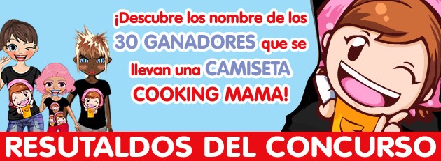 Concurso Camiseta Cooking Mama