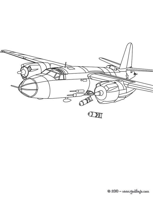 Dibujos para colorear avión con hélice de velocidad constante - Dibujos para colorear avión con hélice de velocidad constante -
