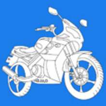 Dibujos para colorear MOTOS - Dibujos para colorear VEHICULOS - Dibujos para Colorear y Pintar