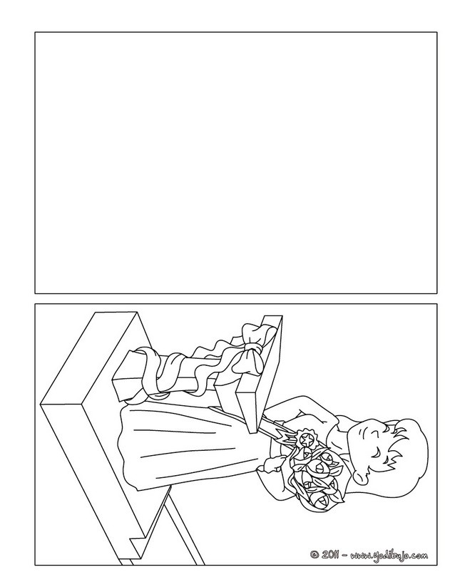 Tarjeta para colorear Mejor Mama del mundo