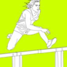 También en Dibujos de ATLETISMO para colorear
